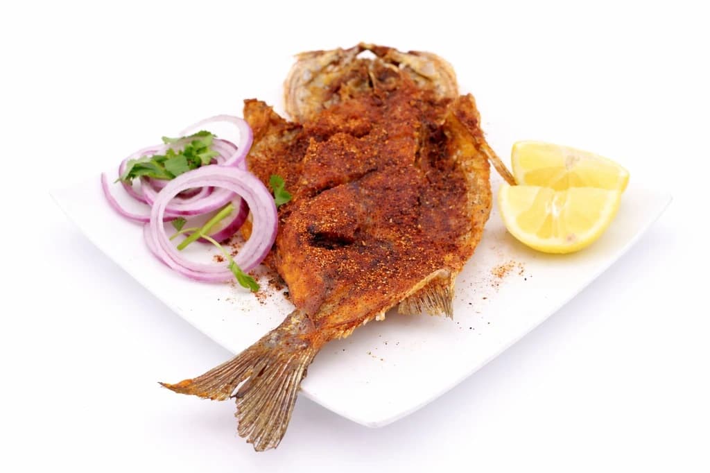 Fried Fish — Freshly prepared at Barg Restaurant